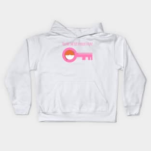 You Are The Key To Your Future Self Love Girl Kids Hoodie